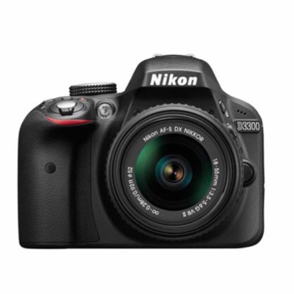 Nikon DSLR Camera, bag, 2 lenses